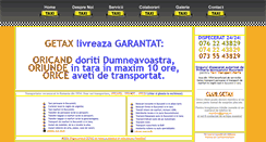 Desktop Screenshot of getax.ro